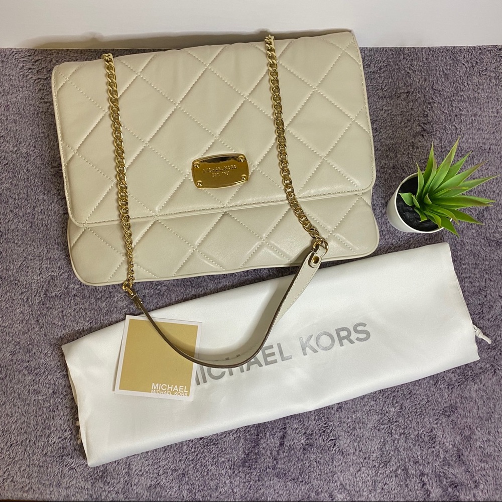 Michael Kors Sloan Quilted Leather Shoulder Bag